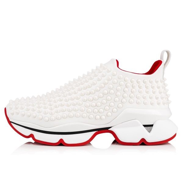 spike sock donna red sole sneakers