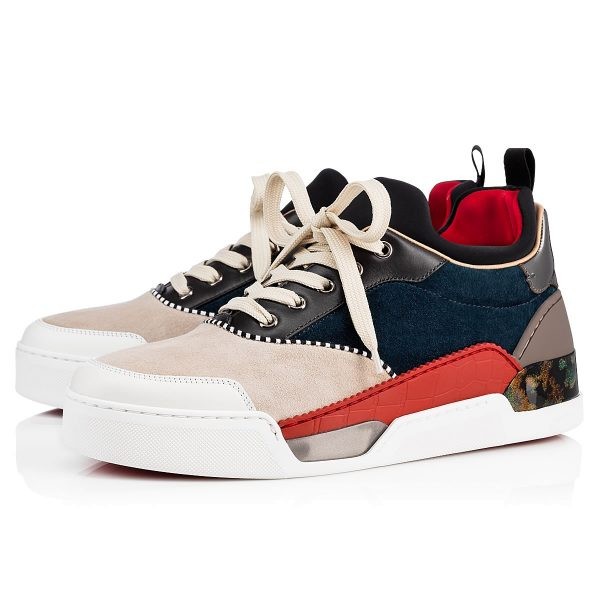 Christian Louboutin Multicolor Aurelien Flat Sneakers 42 – The Closet